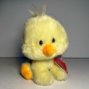 Aurora 6” Spring Bobble Yellow Chick Plush Toy